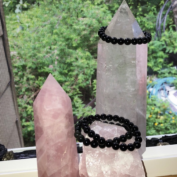 • Stay Positive • Shungite Bracelet - Picture 6 of 7